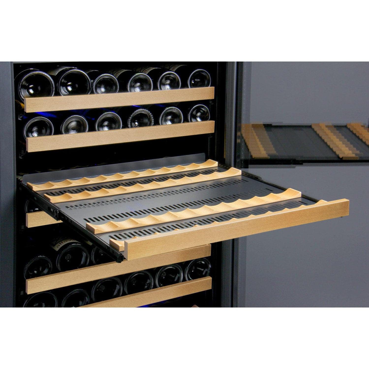 Allavino Allavino 47" Wide 354 Bottle Dual Zone Side-by-Side Wine Refrigerator 2X-VSWR177-1B20