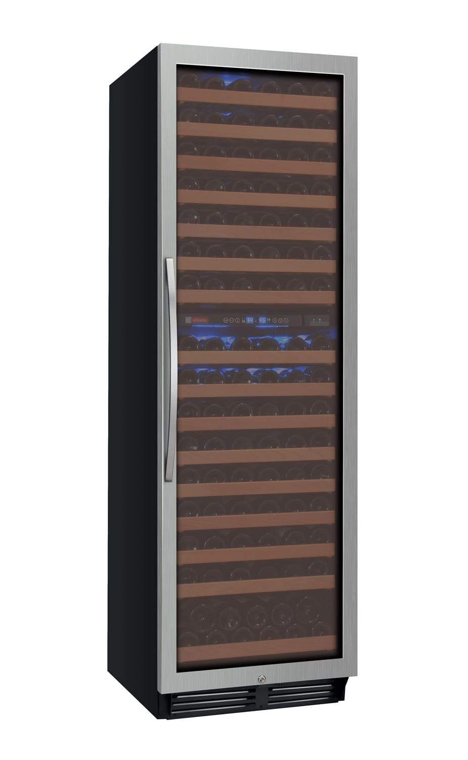 Allavino FlexCount Classic II Tru-Vino 172 Bottle Dual Zone Stainless Steel Right Hinge Wine Refrigerator YHWR172-2SR20-Allavino