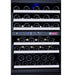 Allavino FlexCount II Tru-Vino 112 Bottle Four Zone Stainless Steel Wine Fridge 2X-VSWR56-2S20-Allavino