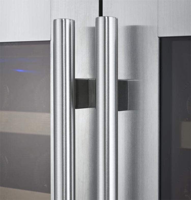 Allavino FlexCount II Tru-Vino 112 Bottle Four Zone Stainless Steel Wine Fridge 2X-VSWR56-2S20-Allavino