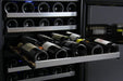 Allavino FlexCount II Tru-Vino 112 Bottle Four Zone Stainless Steel Wine Fridge 2X-VSWR56-2S20-Allavino