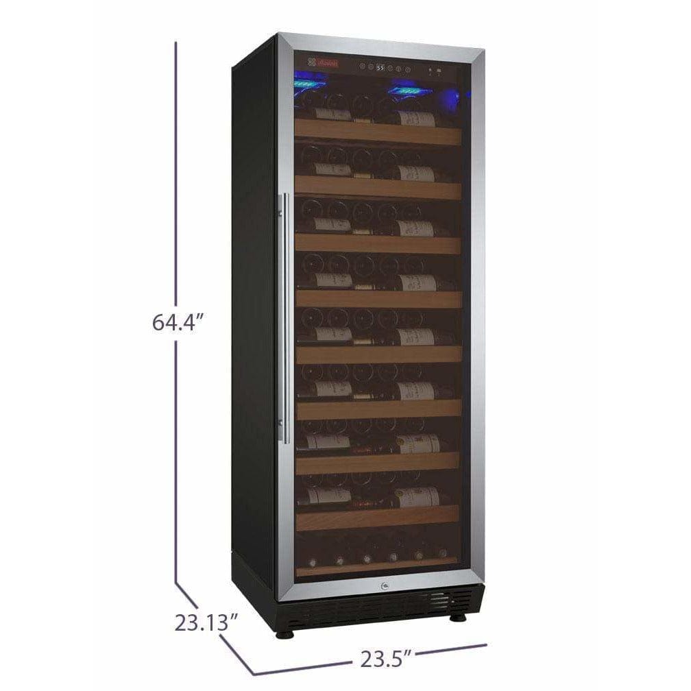 Allavino 24" Wide 115 Bottle Wine Refrigerator YHWR115-1SR20-4