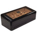 Baldwin 150 Ct. High Lacquer Jet Black Humidor w/ Divider System & Double Drawers-5