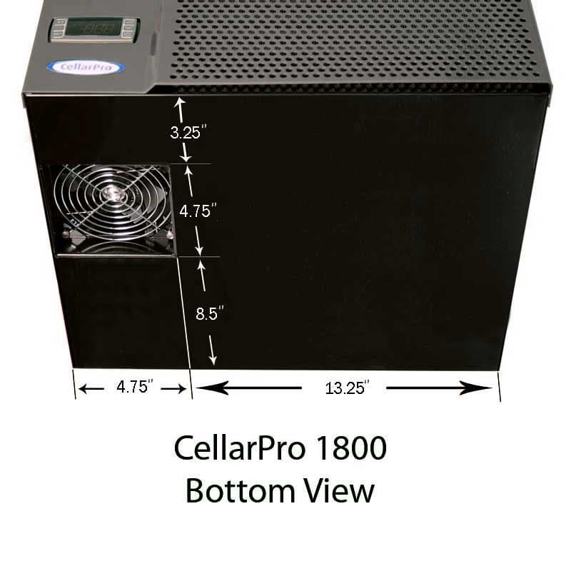 CellarPro 1800QTL Wine Cellar Cooling Unit (80 Cu.Ft Capacity)-4