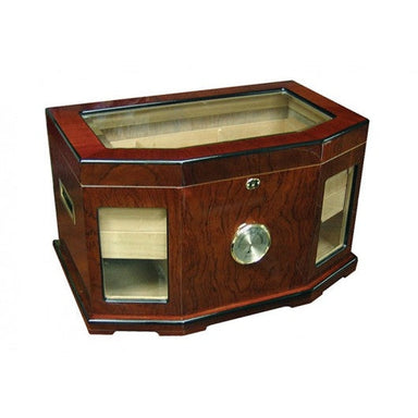 Chancellor 300 Ct. High Gloss Lacquer Humidor w/ Beveled Glass-2