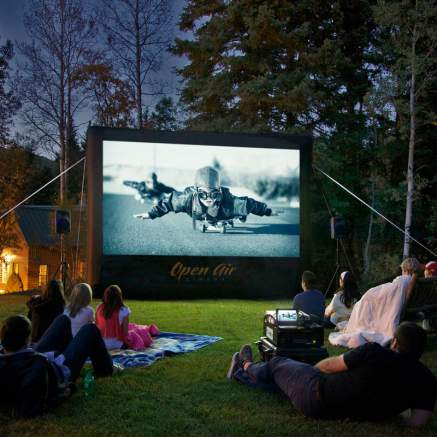 Open Air Cinema |  Outdoor Home Theater System 12'