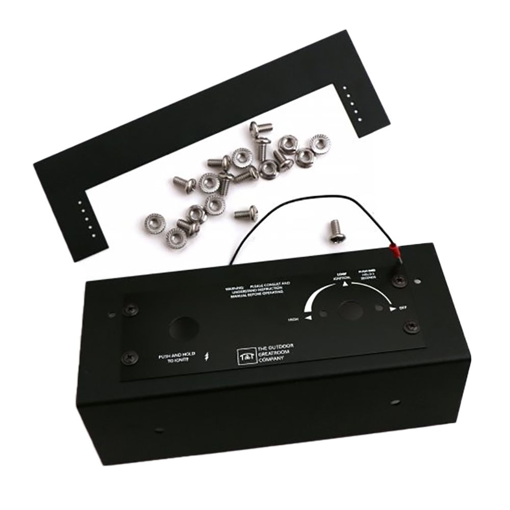 The Outdoor Greatroom | 24" Do-it-Yourself Crystal Fire Plus Gas Burner Kit