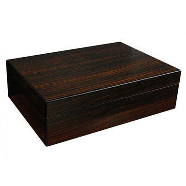 Davenport 50 Ct. Ebony Humidor Gift Set w/ Matching Accessories-1