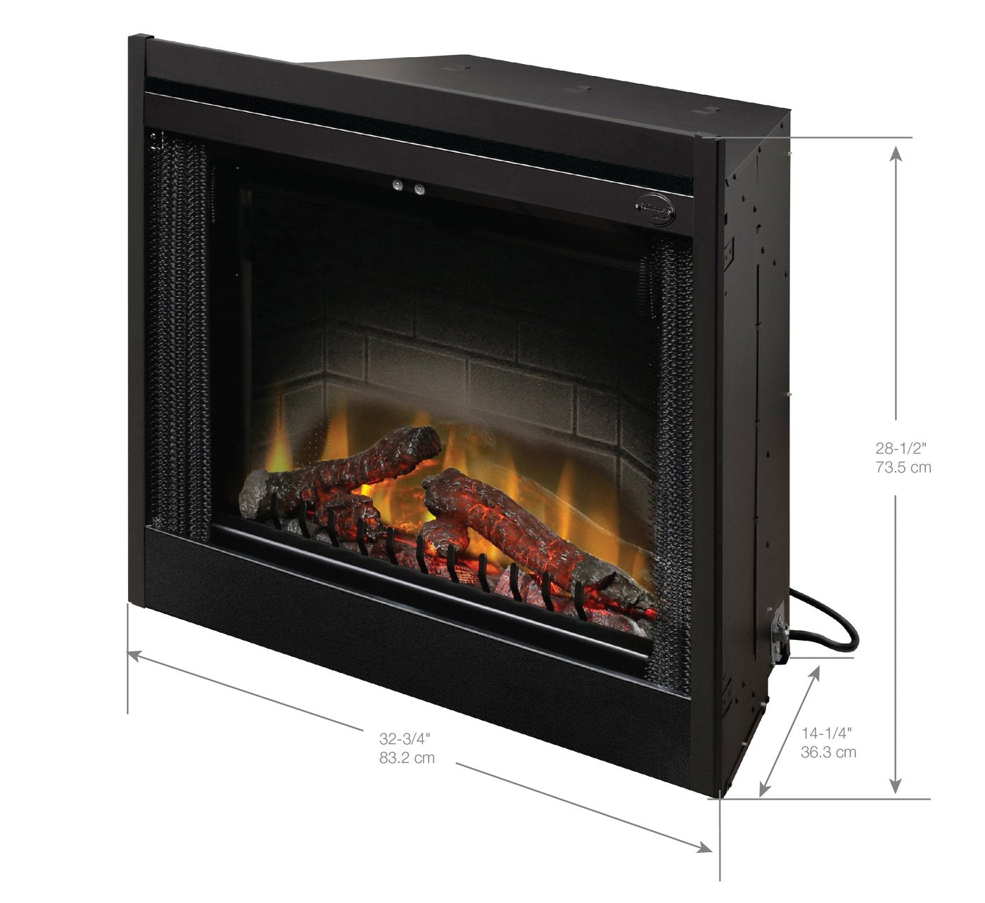 Dimplex Deluxe Built in Deluxe Firebox