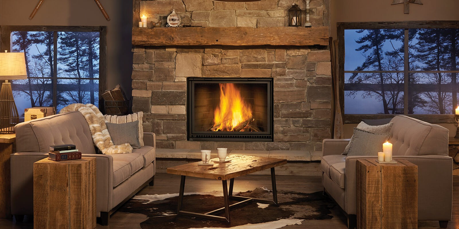 Napoleon High Country 8000 Wood Burning Fireplace