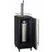 Kegco 15" Wide Kombucha Single Tap Stainless Steel Commercial Kegerator - KOM15BSRNK-12