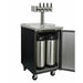 Kegco 24" Wide Cold Brew Coffee Four Tap Black Commercial Kegerator - ICXCK-1B-4-10