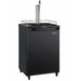 Kegco 24" Wide Cold Brew Coffee Single Tap Black Commercial/Residential Kegerator - ICZ163B-1NK-1