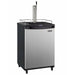 Kegco 24" Wide Cold Brew Coffee Single Tap Stainless Steel Commercial/Residential Kegerator - ICZ163S-1NK-1