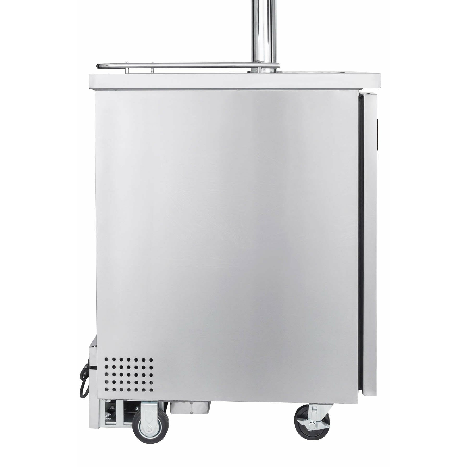 Kegco 24" Wide Four Tap All Stainless Steel Commercial Kegerator - XCK-1S-4-10