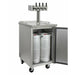 Kegco 24" Wide Four Tap All Stainless Steel Commercial Kegerator - XCK-1S-4-8