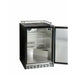 Kegco 24" Wide Kombucha Dual Tap Black Commercial Built-In Right Hinge Kegerator - KOMHK38BSU-2-10