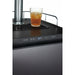 Kegco 24" Wide Kombucha Dual Tap Black Stainless Steel Kegerator - KOM30X-2NK-4