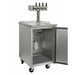 Kegco 24" Wide Kombucha Four Tap All Stainless Steel Commercial Kegerator - KOMC1S-4-4