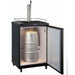 Kegco 24" Wide Kombucha Single Tap Black Commercial/Residential Kegerator - KOM163B-1NK-8