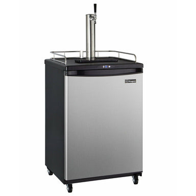 Kegco 24" Wide Kombucha Single Tap Stainless Steel Commercial Kegerator - KOM163S-1NK-1