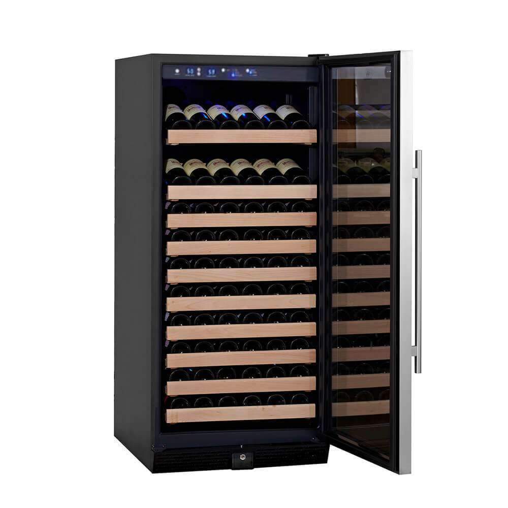 Kingsbottle KingsBottle 100 Bottle Freestanding Kitchen Wine Refrigerator - KBU100WX-SS