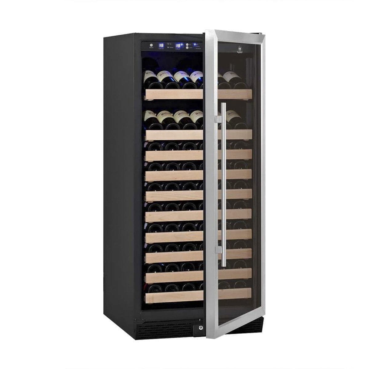 Kingsbottle KingsBottle 100 Bottle Freestanding Kitchen Wine Refrigerator - KBU100WX-SS