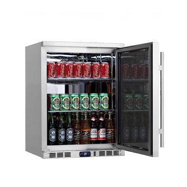 Kingsbottle KingsBottle 24 Inch Outdoor Beverage Refrigerator -KBU55ASD