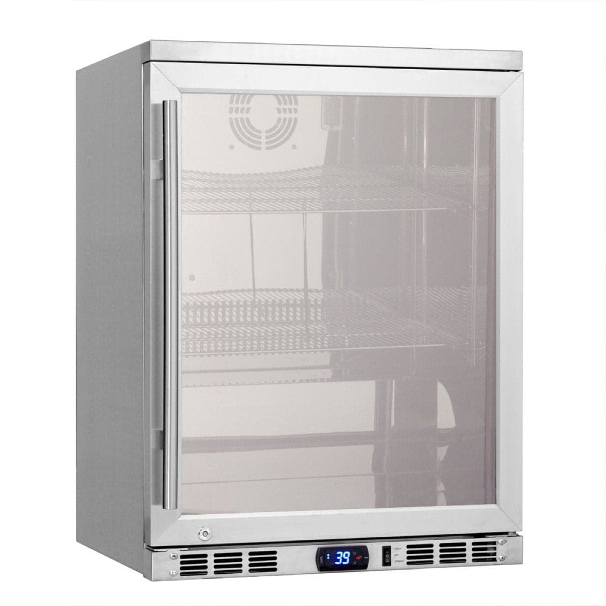 Kingsbottle KingsBottle 24 Inch Under Counter Beverage Refrigerator - KBU55M RHH