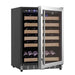 Kingsbottle KingsBottle 46 Bottle 24 Inch Built In Wine Refrigerator - KBU50WX