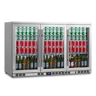 Kingsbottle KingsBottle 53 Inch 3 Door Commercial Beverage Refrigerator - KBU328M