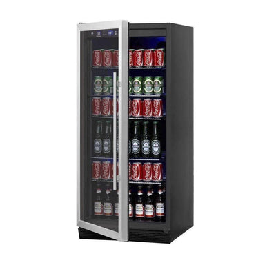 Kingsbottle KingsBottle 56" Freestanding Beverage Refrigerator - KBU100BX-SS LHH