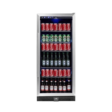 Kingsbottle KingsBottle 56" Freestanding Beverage Refrigerator - KBU100BX-SS LHH
