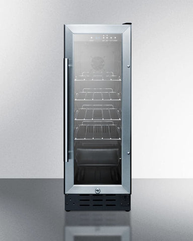 Summit 12" Wide Beverage Refrigerator - SCR1225B-1