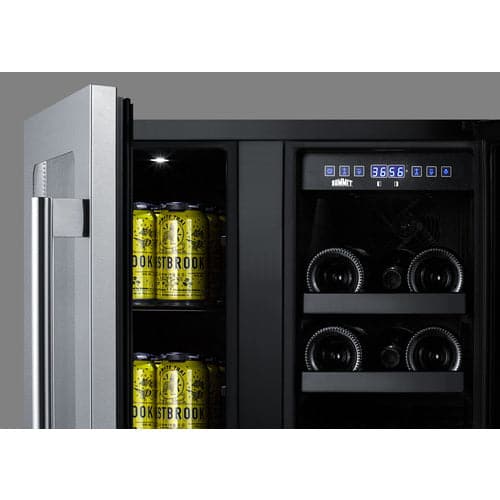 Summit Summit 24" Built-In Wine/Beverage Center, ADA Compliant - ALFD24WBV