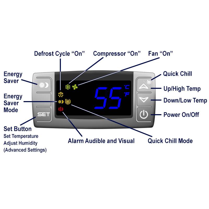 CellarPro 2000VSi Cooling Unit - Up to 400 cubic feet