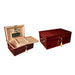 Monte Carlo 120 Count Cherry Humidor w/ Tray Lock & Handles-1