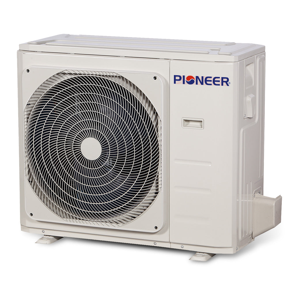 Pioneer® 36,000 BTU 15.8 SEER2 Ceiling Concealed Ducted Mini-Split Inverter+ Air Conditioner Heat Pump System Full Set 230V