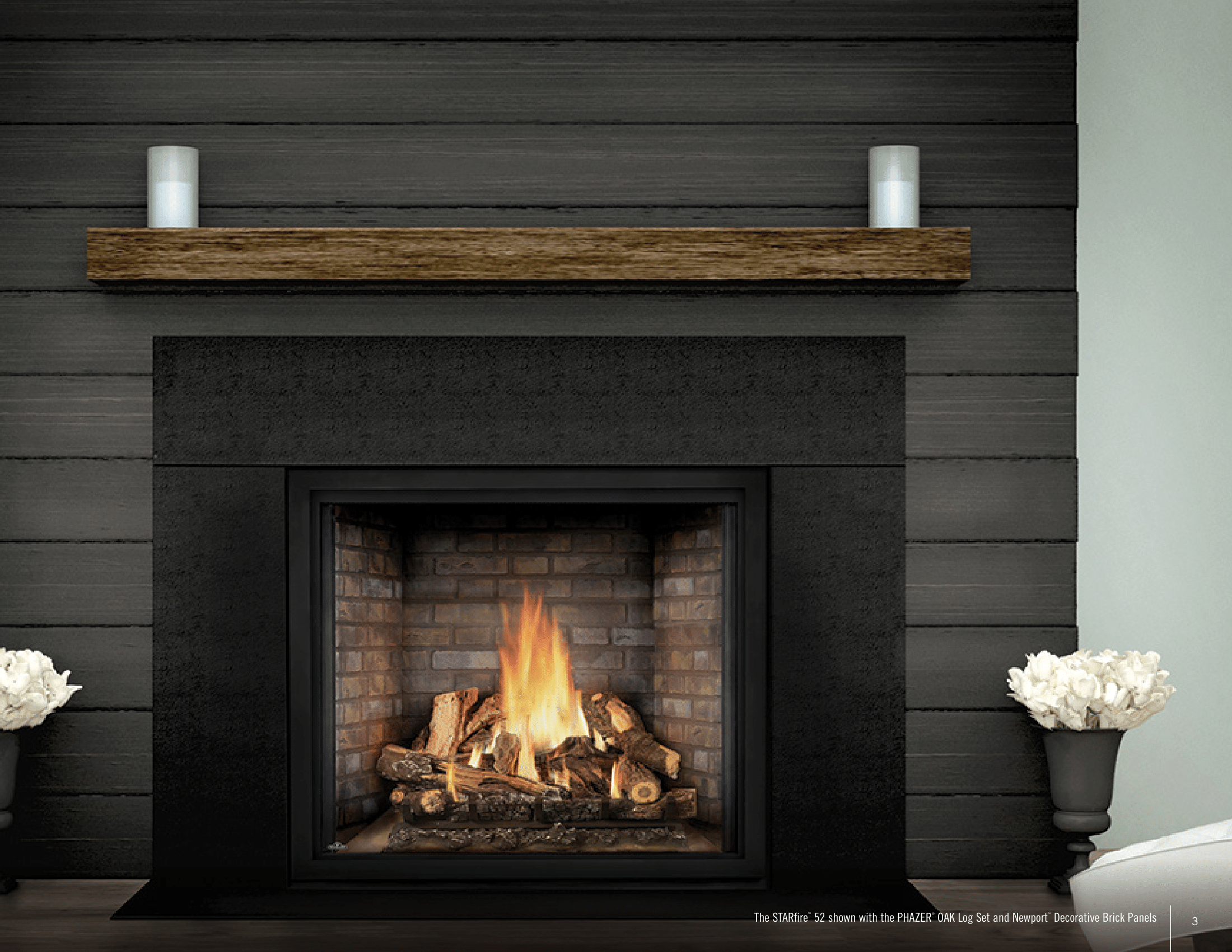 Napoleon Starfire Direct Vent Gas Fireplace