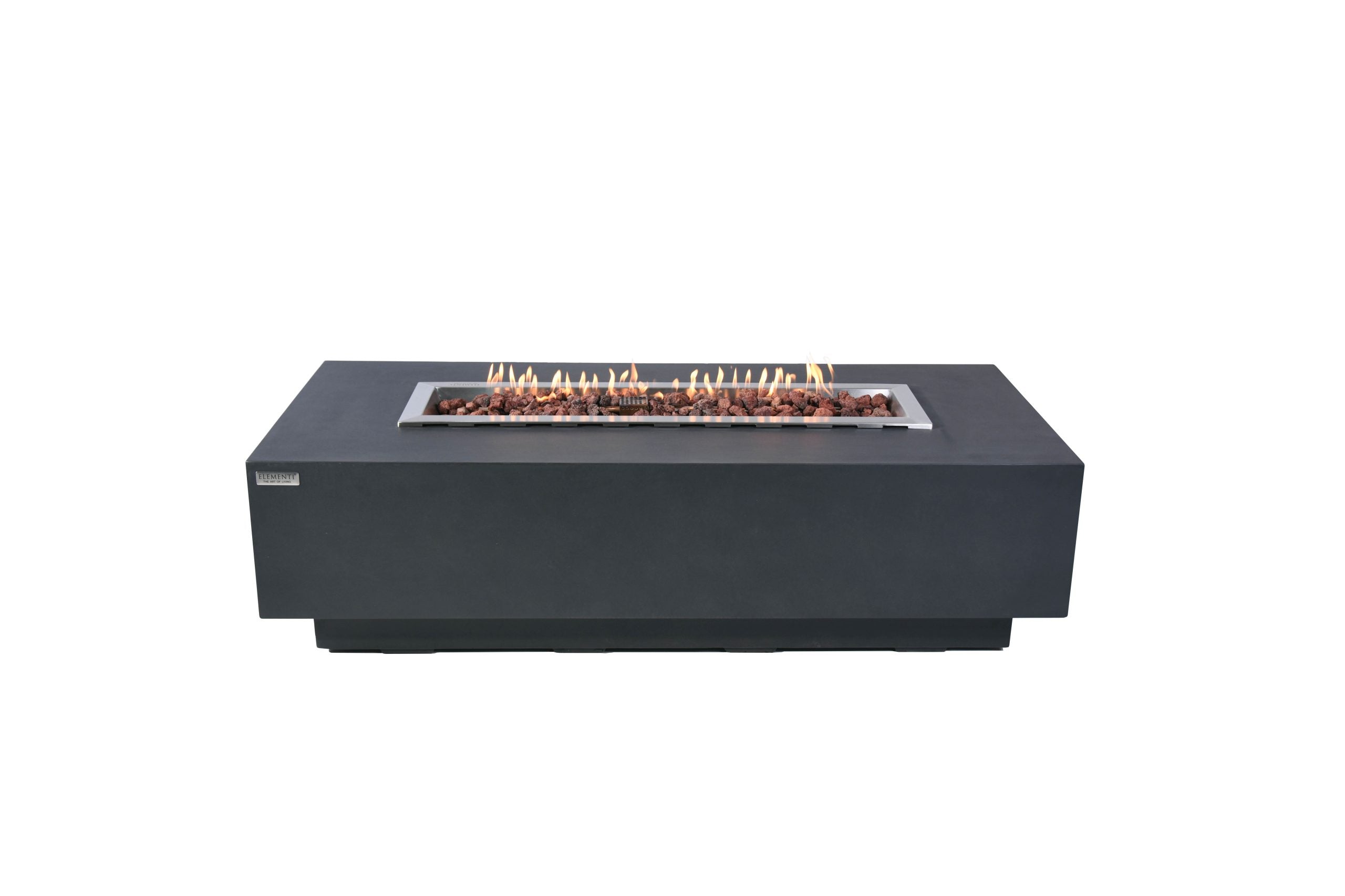 Elementi Granville Boulder Fire Table - Dark Grey