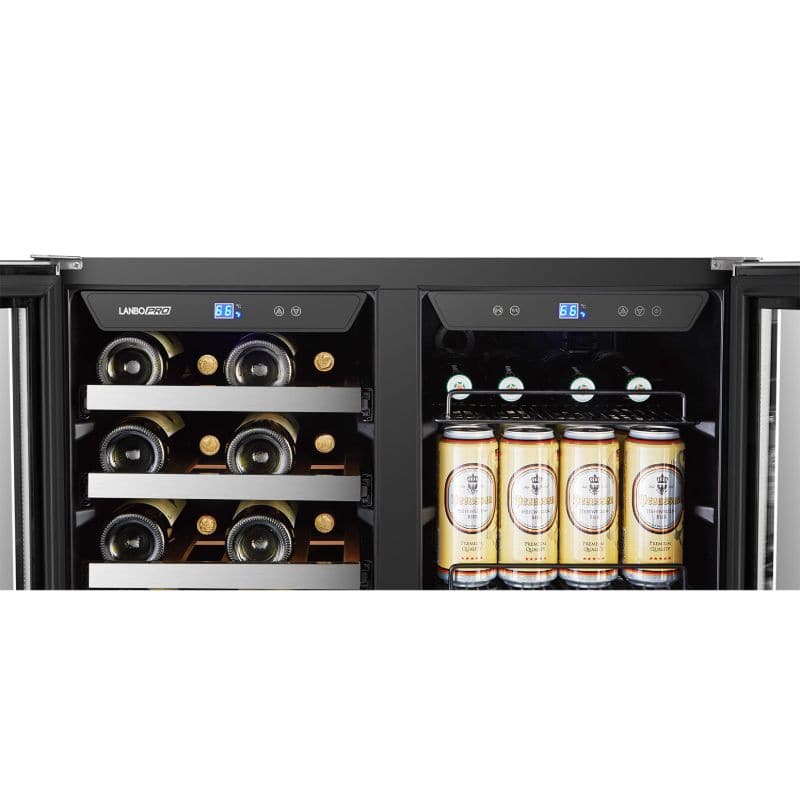 Lanbo LanboPro 164 Bottle Capacity Single Zone Wine Refrigerator -LP168S