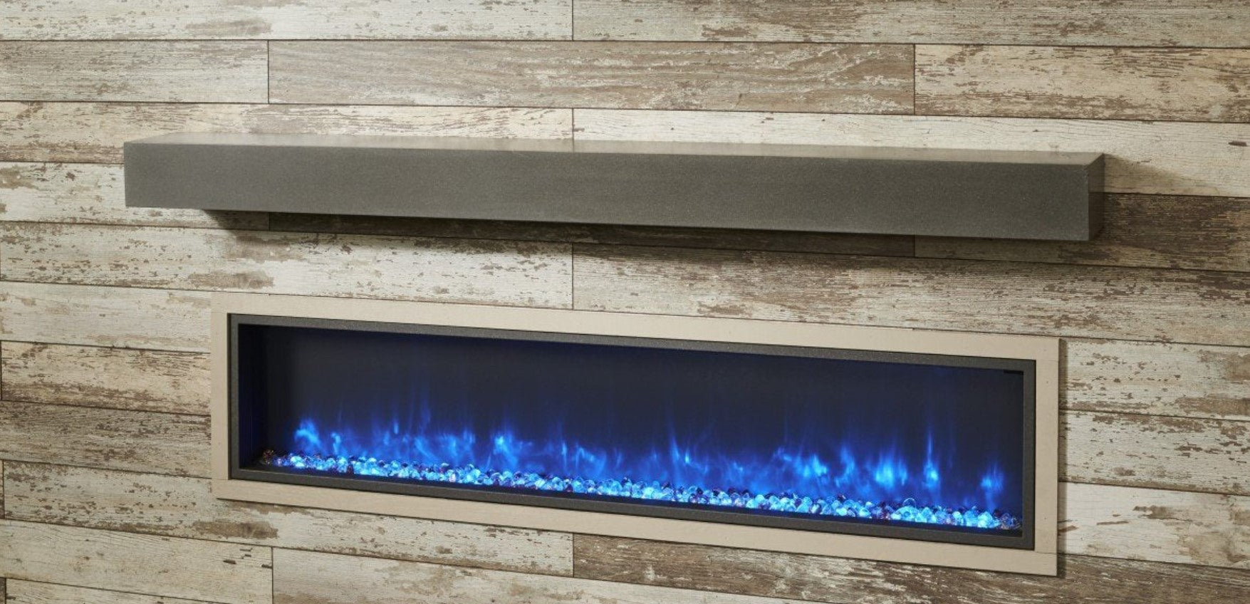 The Outdoor Greatroom | 60"/ 72" Non-Combustible Polished Mantel