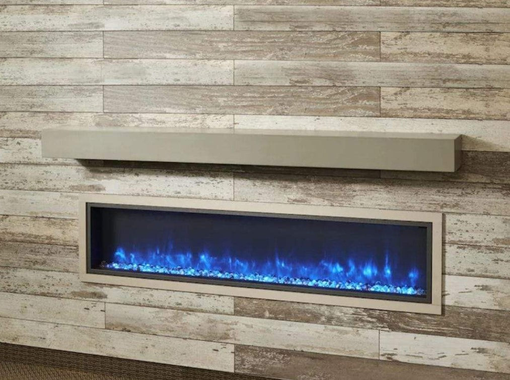 The Outdoor Greatroom | 60"/ 72" Non-Combustible Polished Mantel