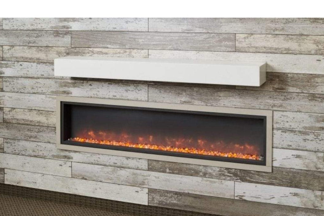 The Outdoor Greatroom | 60"/ 72" Non-Combustible Polished Mantel