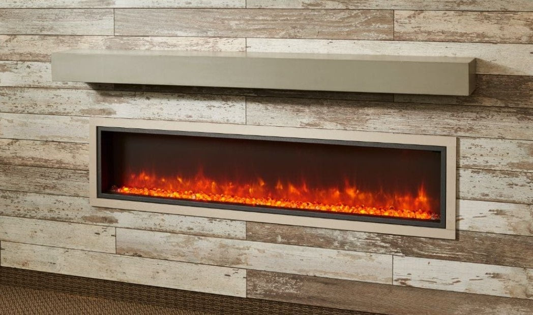 The Outdoor Greatroom | 60"/ 72" Non-Combustible Polished Mantel